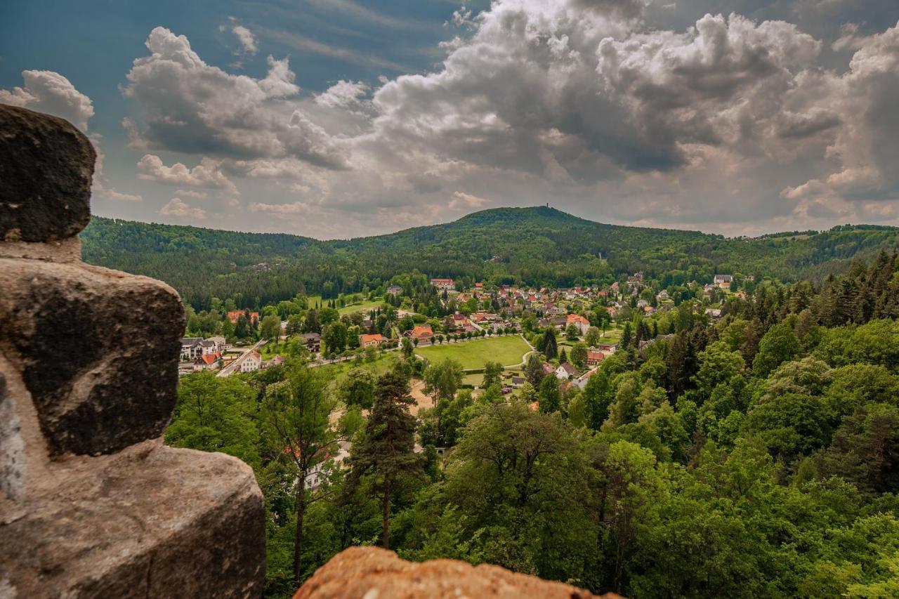 Apartamento Wohlfühlzeit im Zittauer Gebirge Exterior foto
